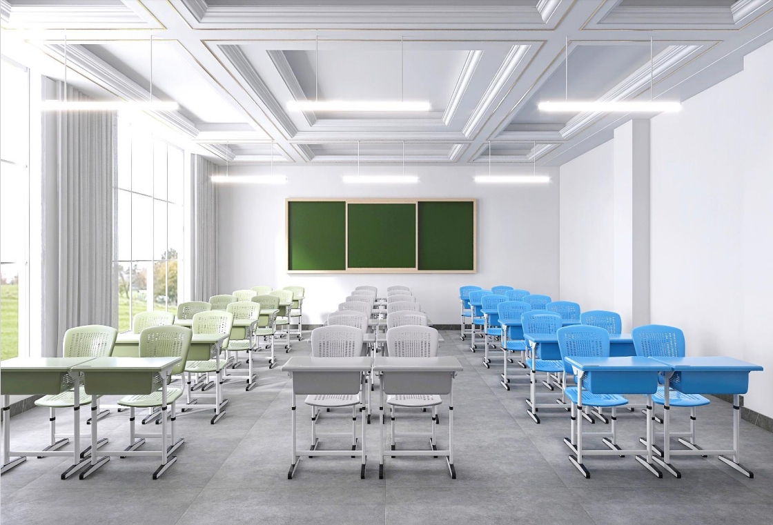 学生升降课桌椅-1